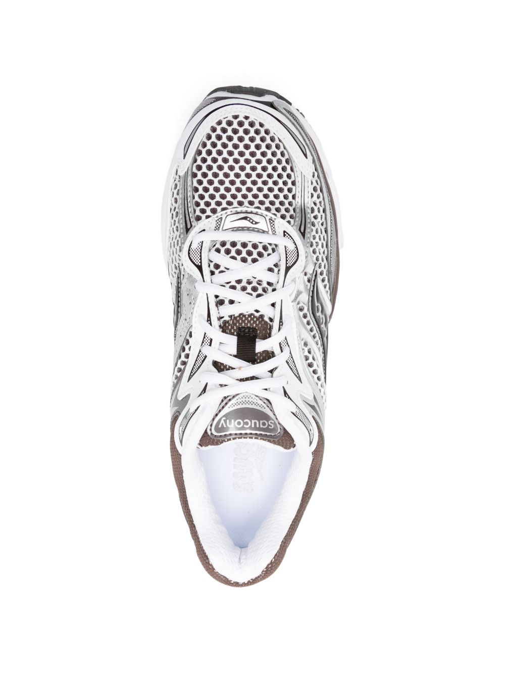 Sneakers Progrid Omni 9 in bianco e marrone 
