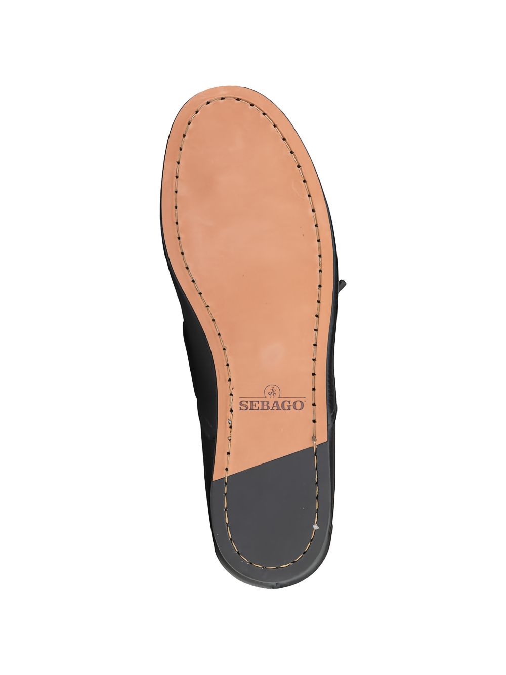 Mocassini Owen Tumbled in nero Sebago - uomo 