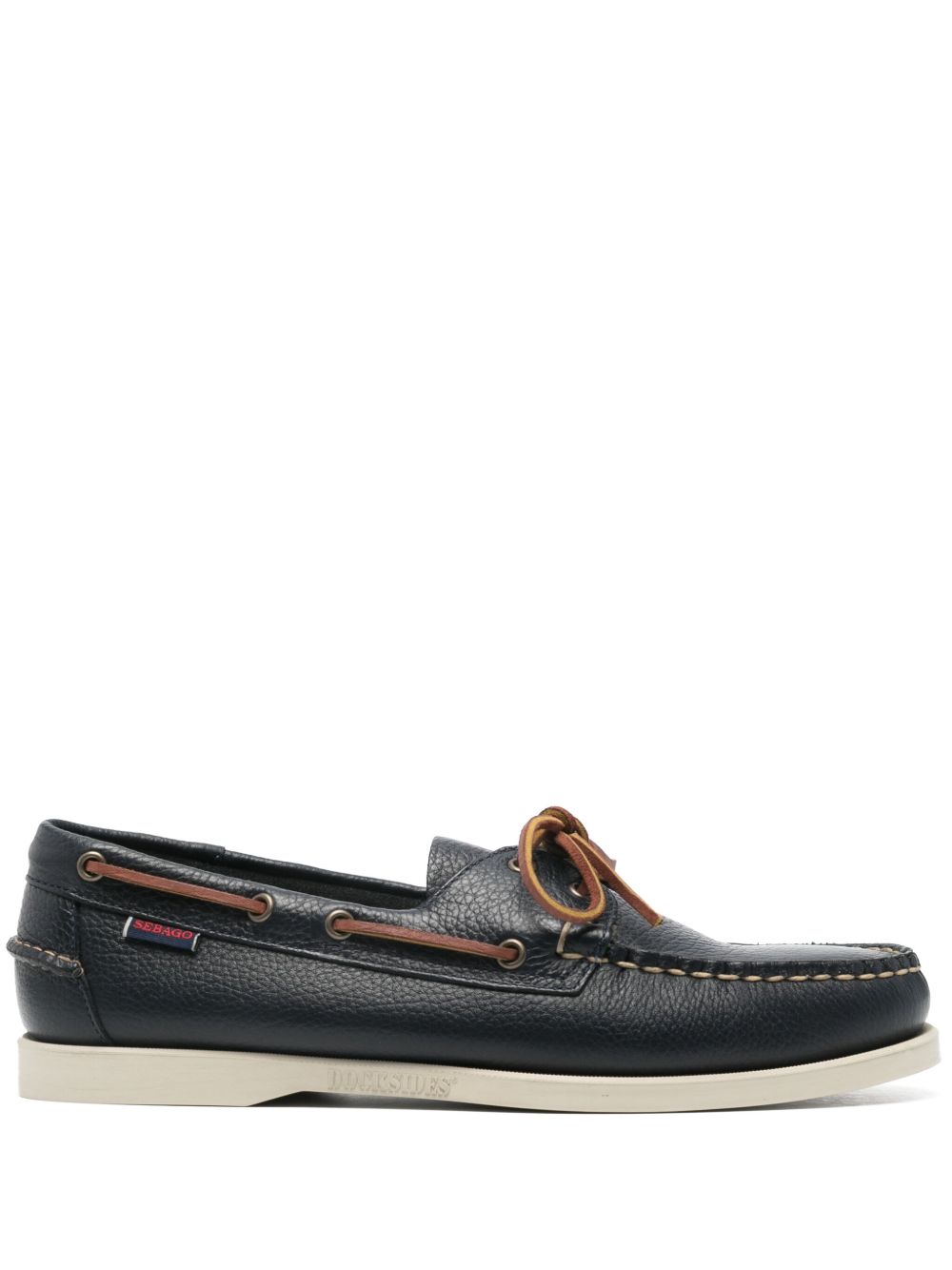 Mocassini Portland Martellato in blu Sebago - uomo 