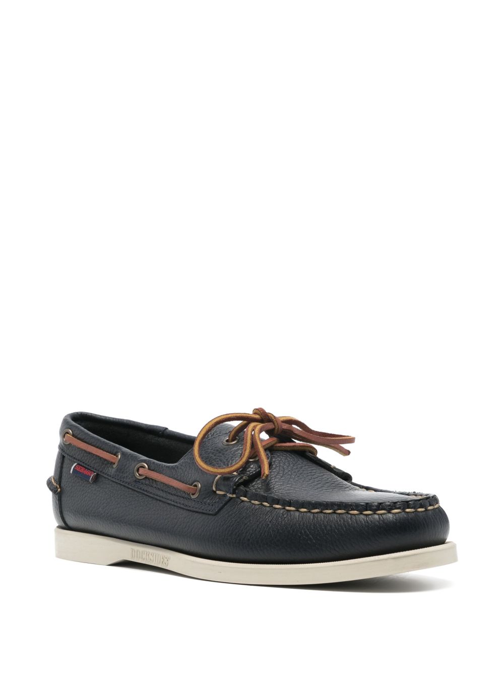 Mocassini Portland Martellato in blu Sebago - uomo 