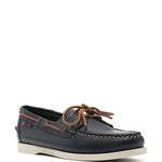 Mocassini Portland Martellato in blu Sebago - uomo 