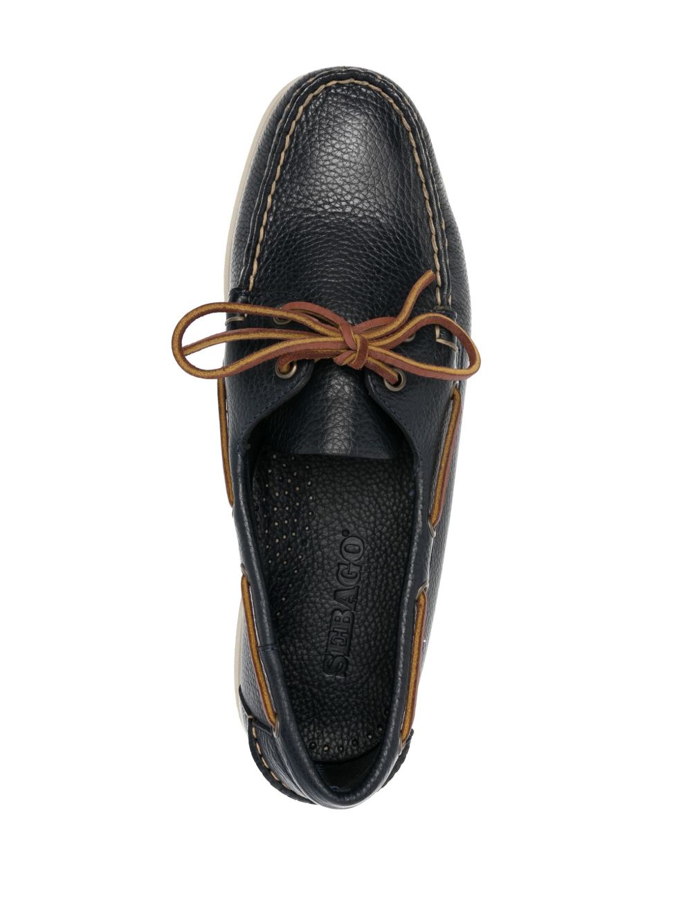 Mocassini Portland Martellato in blu Sebago - uomo 
