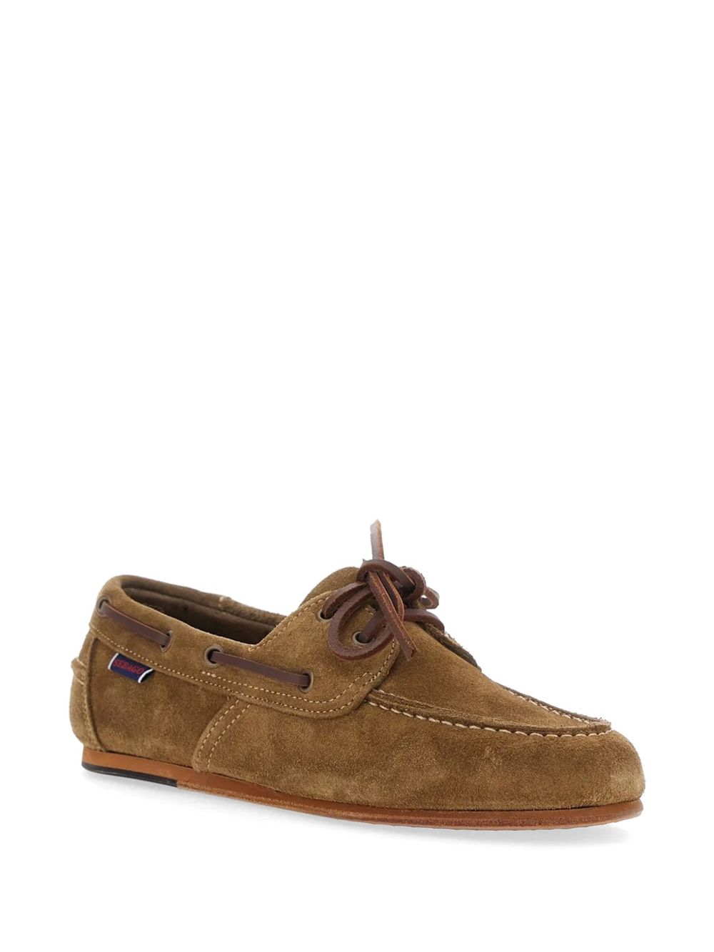 Mocassini in suede in marrone Sebago - donna 