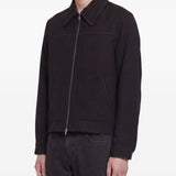 Giacca herman con zip in nero Second layer - uomo 