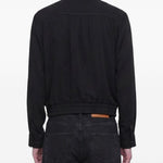 Giacca herman con zip in nero Second layer - uomo 