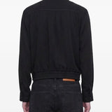 Giacca herman con zip in nero Second layer - uomo 