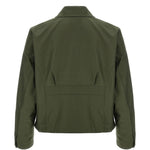 Giacca lucky station in verde militare second layer - uomo 