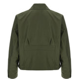Giacca lucky station in verde militare second layer - uomo 