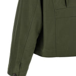 Giacca lucky station in verde militare second layer - uomo 
