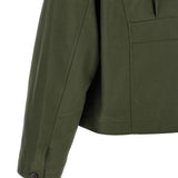 Giacca lucky station in verde militare second layer - uomo 