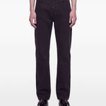 Jeans big papi a gamba dritta in nero Second layer - uomo 