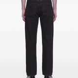 Jeans big papi a gamba dritta in nero Second layer - uomo 
