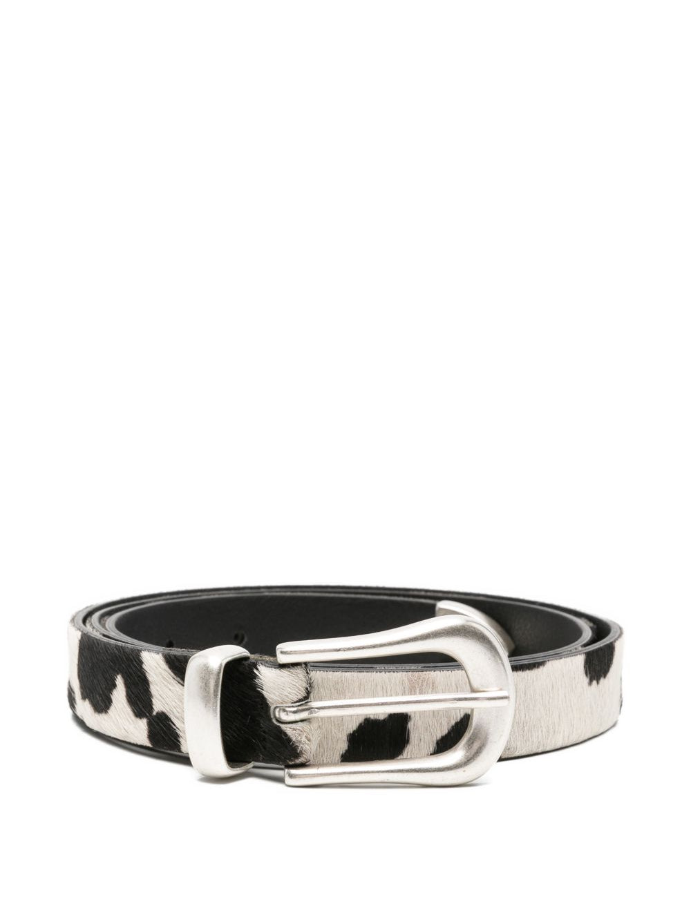 Cintura DOC con stampa mucca in nero e bianco Second layer - uomo 