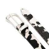 Cintura DOC con stampa mucca in nero e bianco Second layer - uomo 