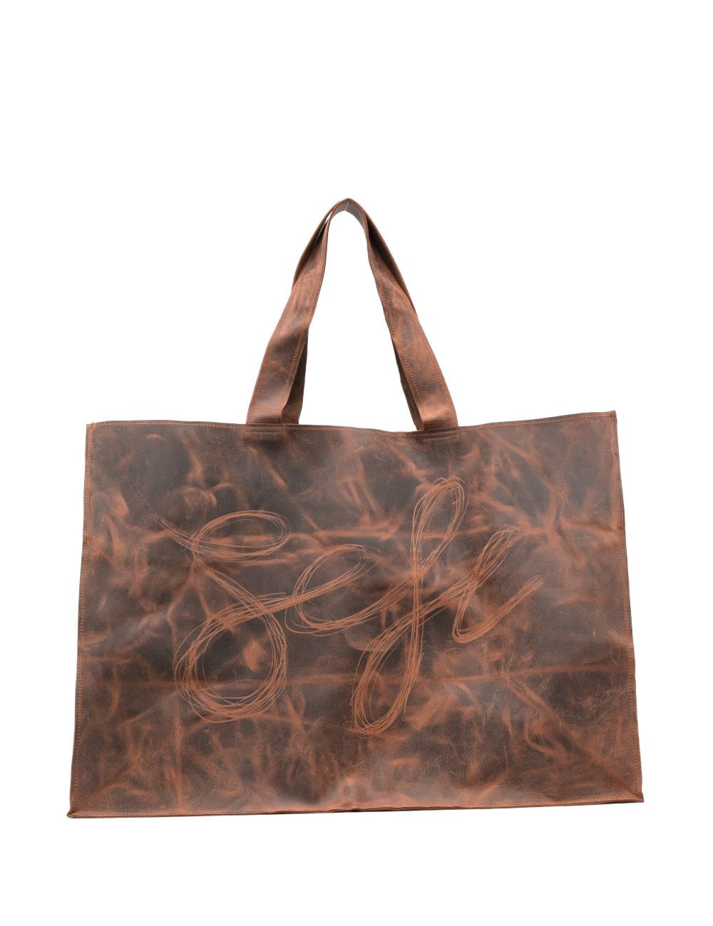 Borsa tote Romano in marrone Sefr - UOMO 