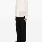 Camicia a maniche lunghe in bianco Sefr - uomo 