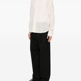 Camicia a maniche lunghe in bianco Sefr - uomo 