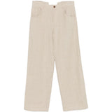Pantaloni a gamba larga arno in beige Sefr - uomo 