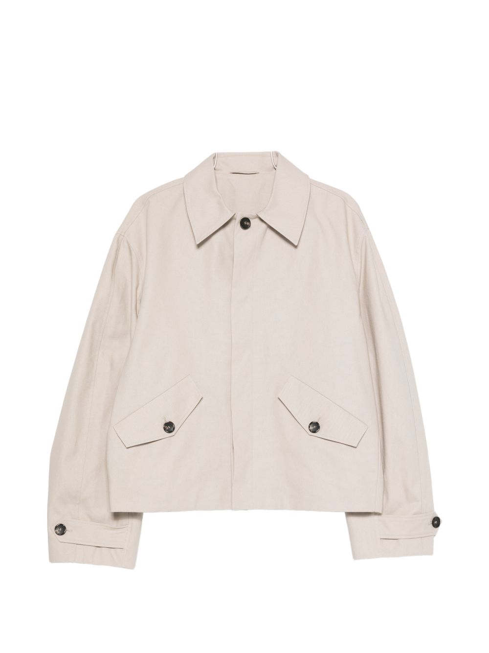 Giacca cosme con bottoni e tasca con patta in beige Sefr - uomo 