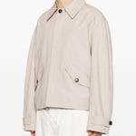 Giacca cosme con bottoni e tasca con patta in beige Sefr - uomo 