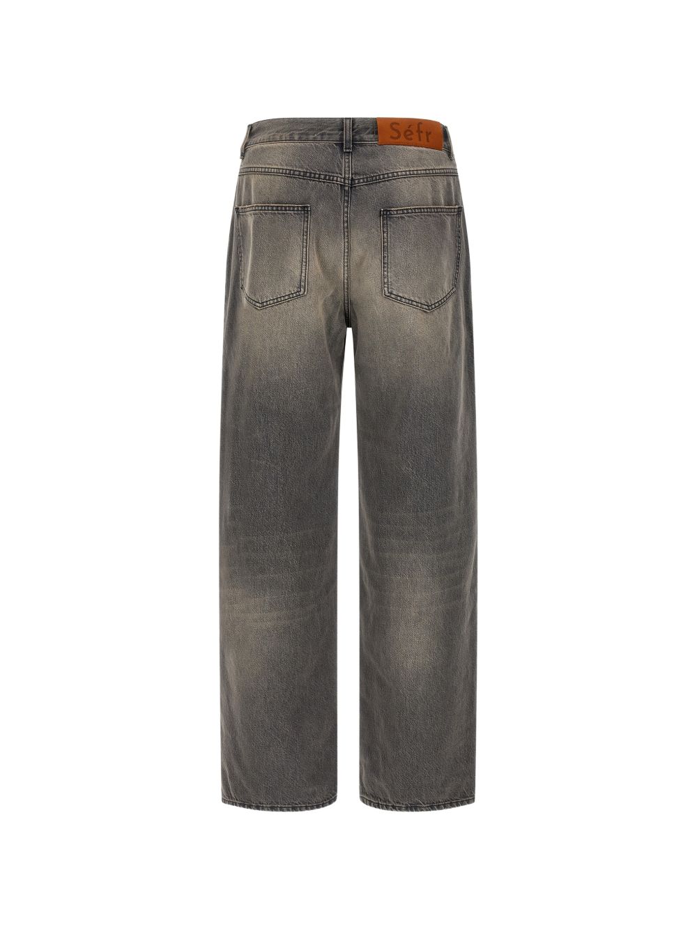 Jeans Mass in nero Sefr - uomo 