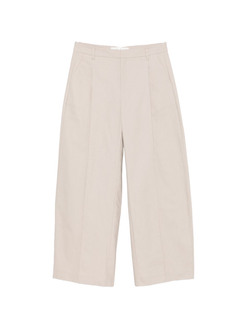 Pantaloni Otto con piega stirata in beige Sefr - uomo 