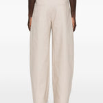 Pantaloni Otto con piega stirata in beige Sefr - uomo 