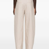 Pantaloni Otto con piega stirata in beige Sefr - uomo 