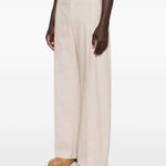 Pantaloni Otto con piega stirata in beige Sefr - uomo 