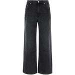 Jeans a gamba ampia  in nero Sefr - uomo 