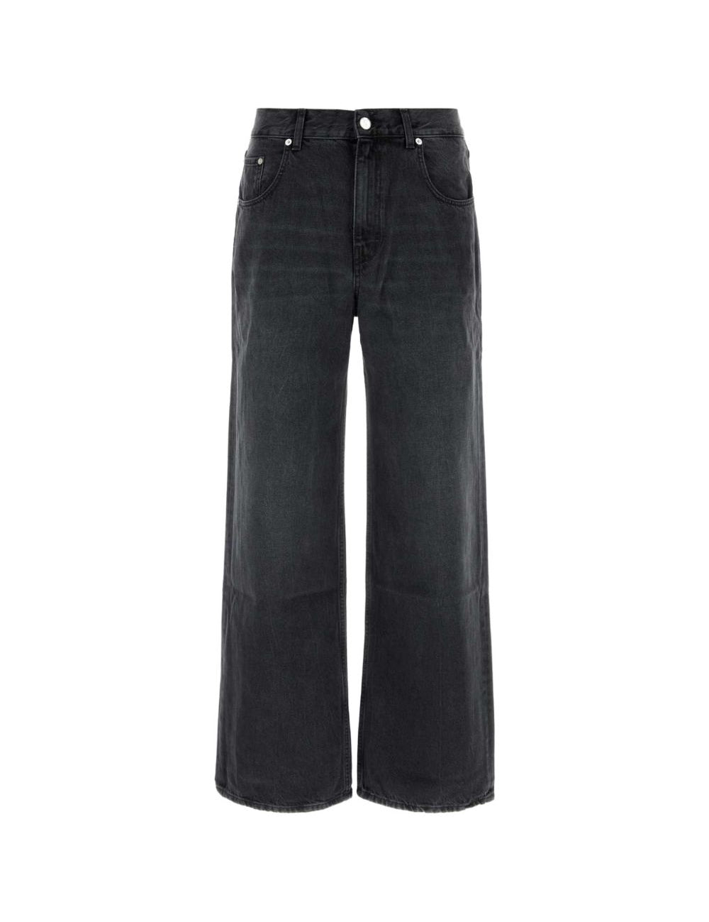 Jeans a gamba ampia  in nero Sefr - uomo 