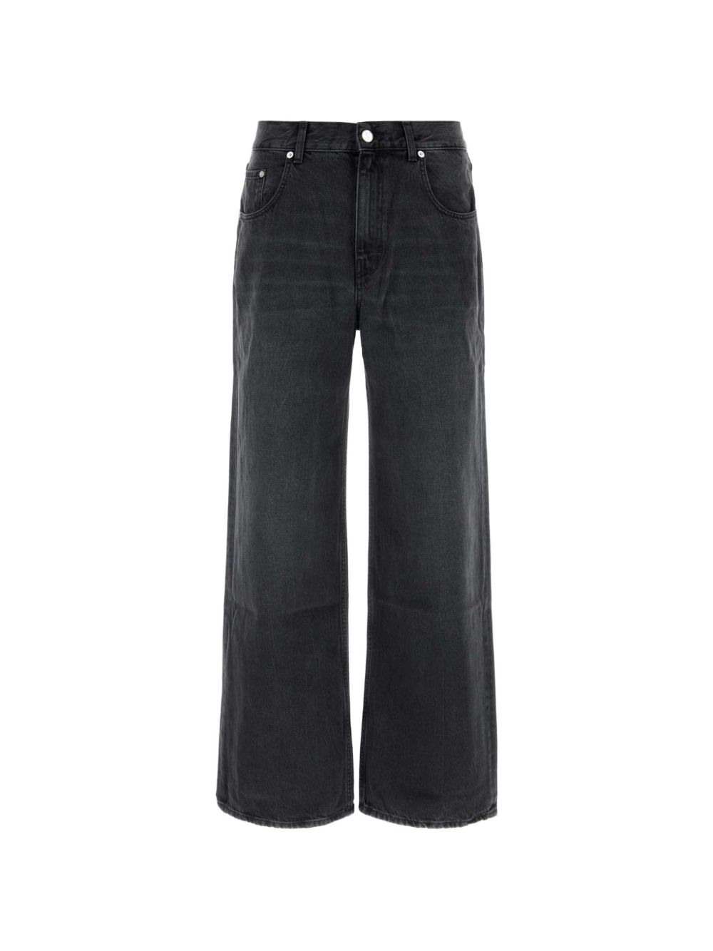 Jeans a gamba ampia  in nero Sefr - uomo 