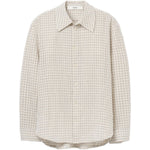 Camicia A Quadretti Wes in beige Sefr - uomo 