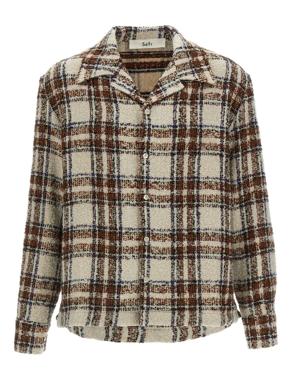 Camicia Ojai a quadri multicolore Sefr - uomo 