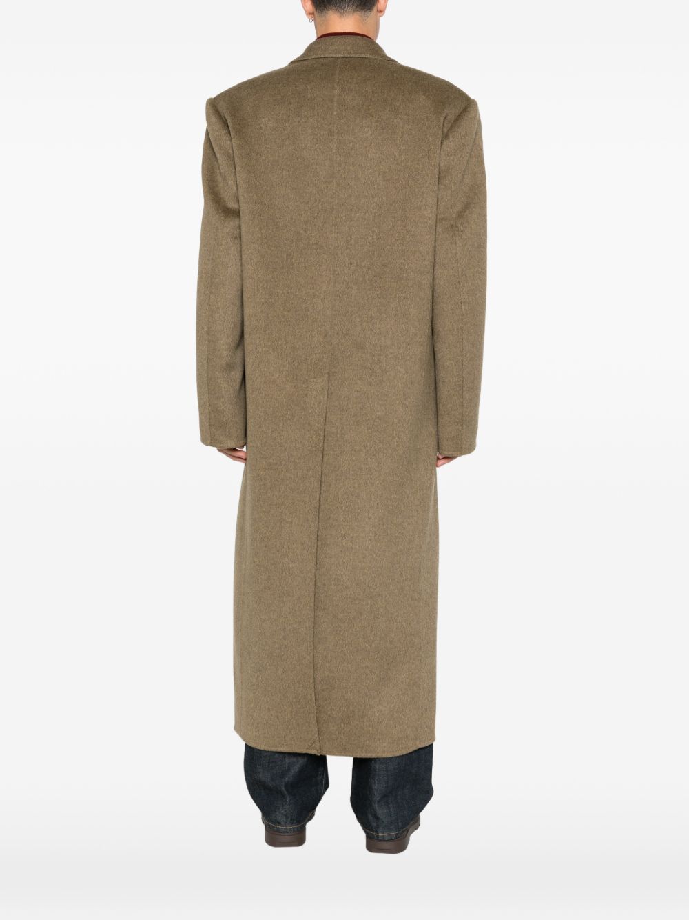 Cappotto monopetto Tetsu in verde Sefr - uomo 