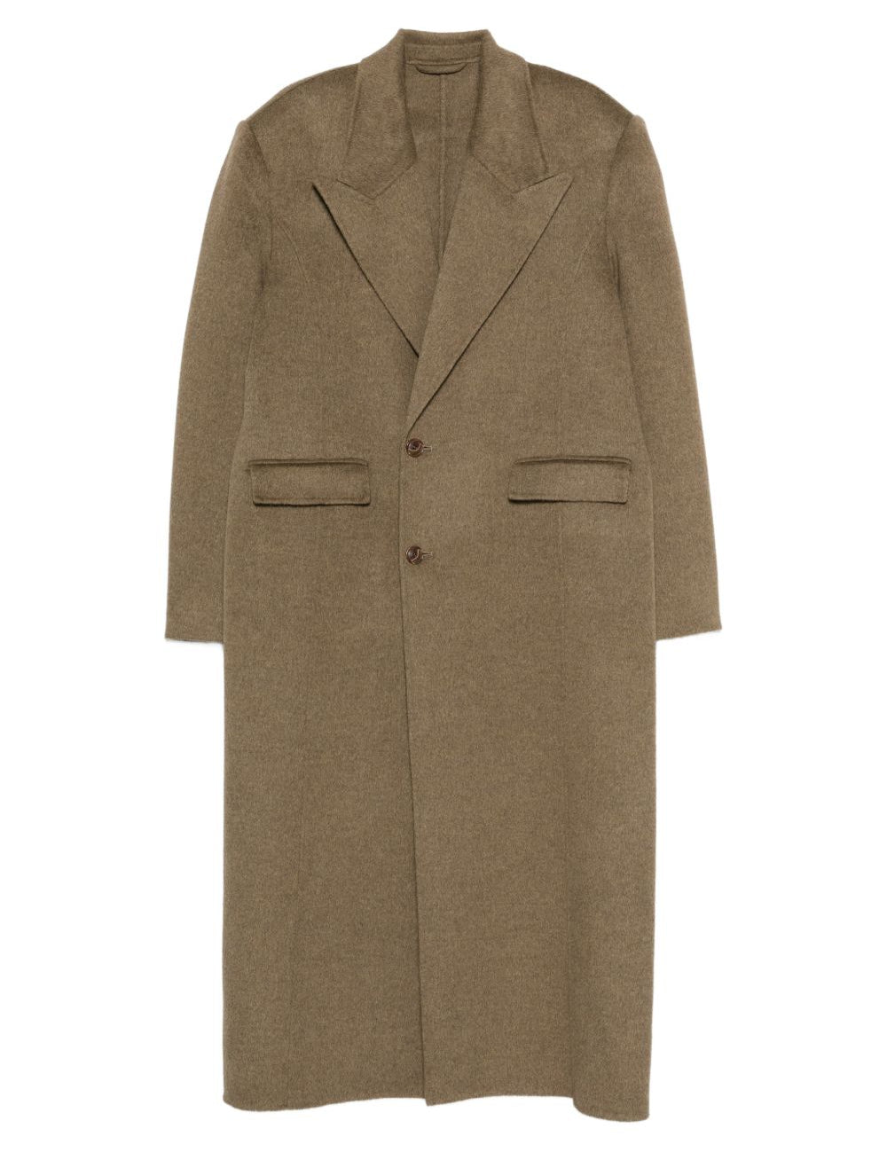 Cappotto monopetto Tetsu in verde Sefr - uomo 