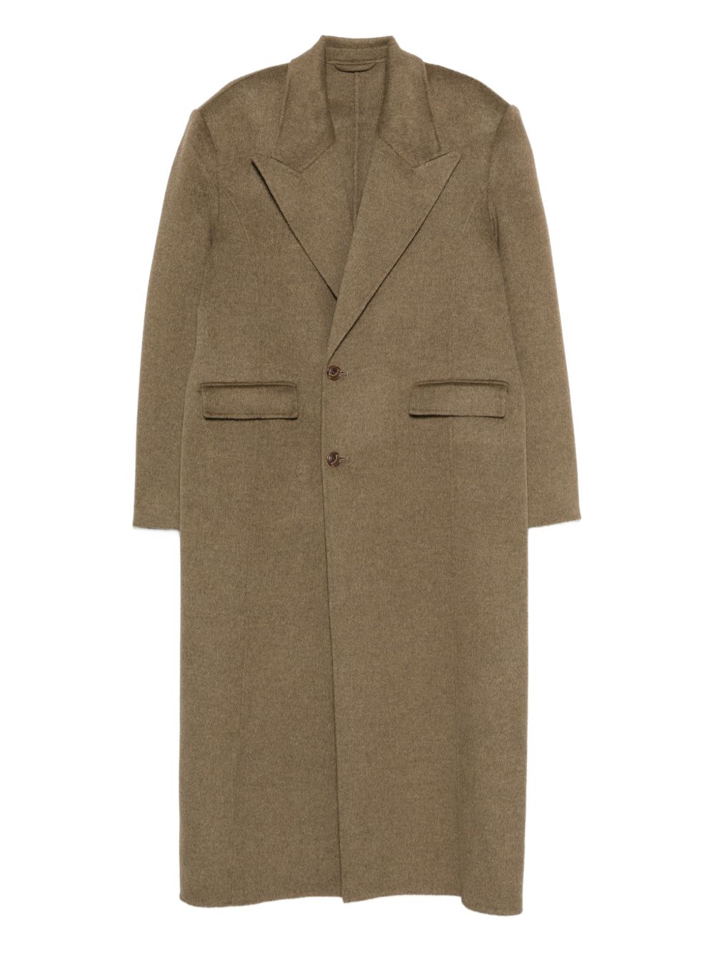 Cappotto monopetto Tetsu in verde Sefr - uomo 