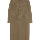 Cappotto monopetto Tetsu in verde Sefr - uomo 