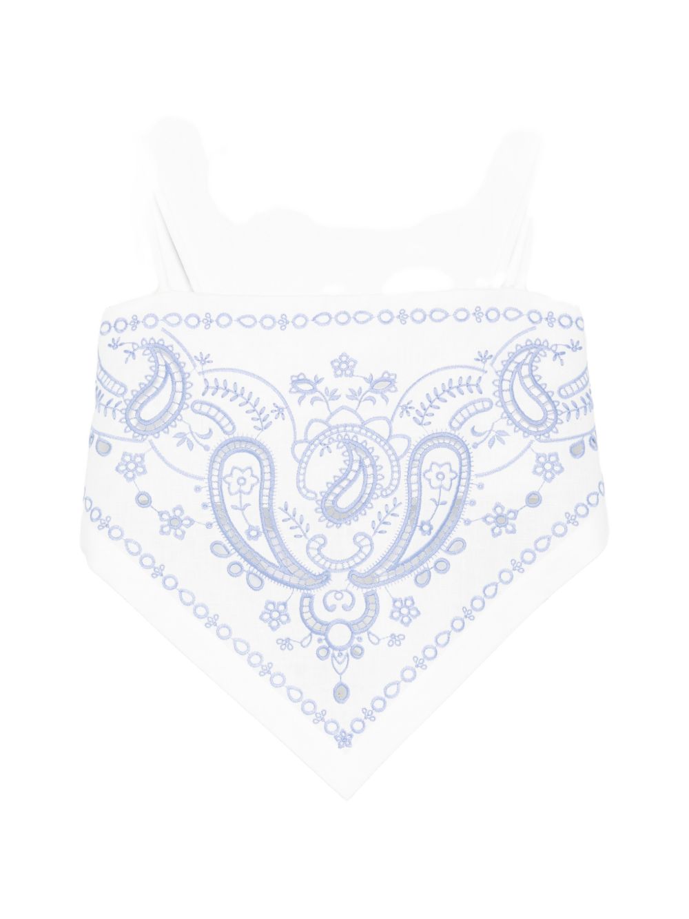 Top con stampa in bianco Self-Portrait - donna 
