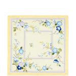 Foulard con stampa a fiori in giallo Self-portrait - donna 