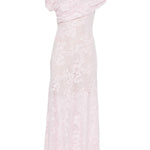 Abito midi in pizzo in rosa Self-Portrait - donna 