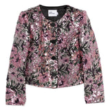 Giacca con paillettes in rosa Self-Portrait - donna 