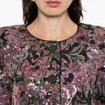 Giacca con paillettes in rosa Self-Portrait - donna 