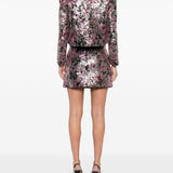 Giacca con paillettes in rosa Self-Portrait - donna 