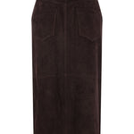 Gonna con cintura in marrone Self-Portrait - donna 