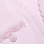Abito corto in rosa Self-Portrait - donna 