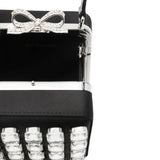 Borsa a mano con decorazione in nero Self-Portrait - donna 