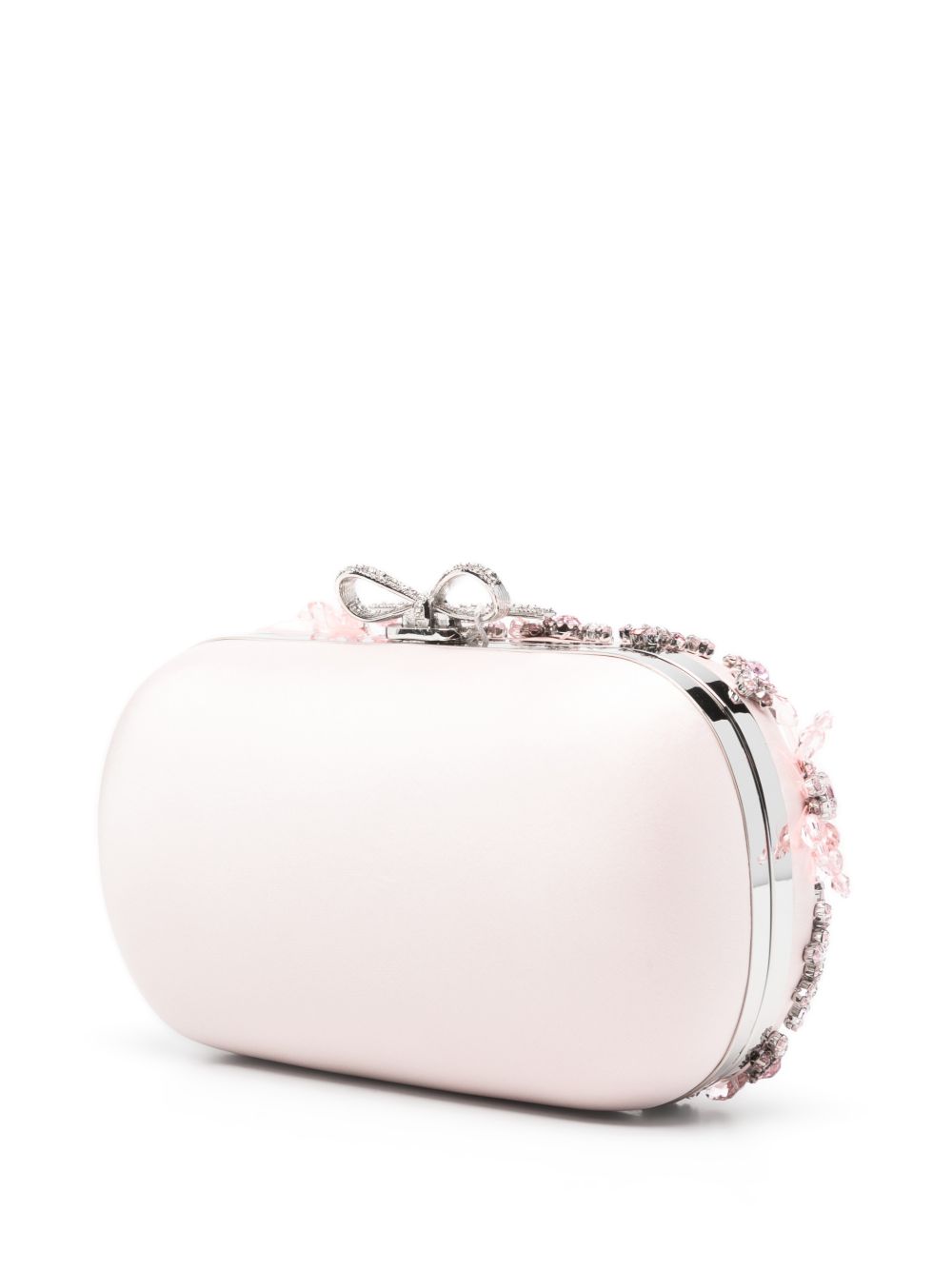 Clutch con decorazione in rosa Self-Portrait - donna 
