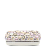 Clutch con cristalli in multicolor Self-Portrait - donna 