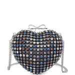 Clutch a cuore in nero Self-Portrait - donna 